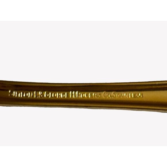 Goldplate Stainless Steel Flatware Serving Set Simon & George Rogers 8 Piece - Picture 7 of 11